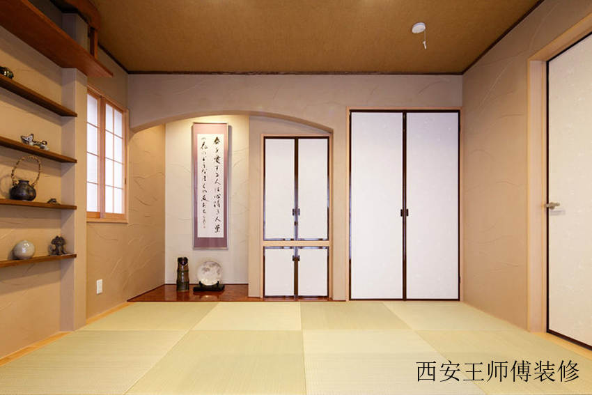 禅意日式风格家居榻榻米装修图