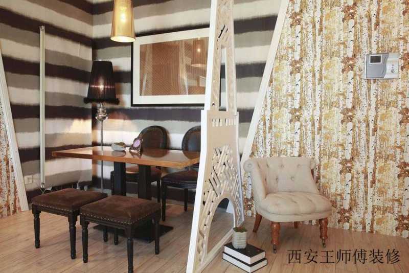 波普混搭风餐厅布置
