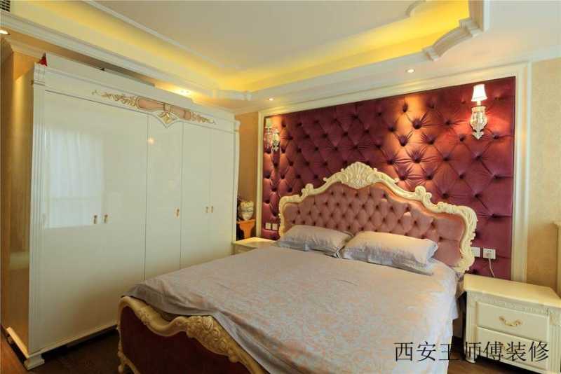 豪华大气卧室背景墙装饰效果图
