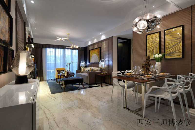 典雅美式餐厅装修效果图