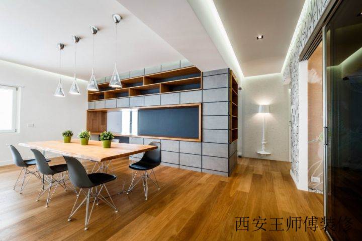 个性时尚现代设计 公寓餐厅装修图