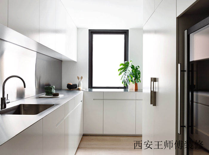 白色北欧风格厨房设计装修效果图