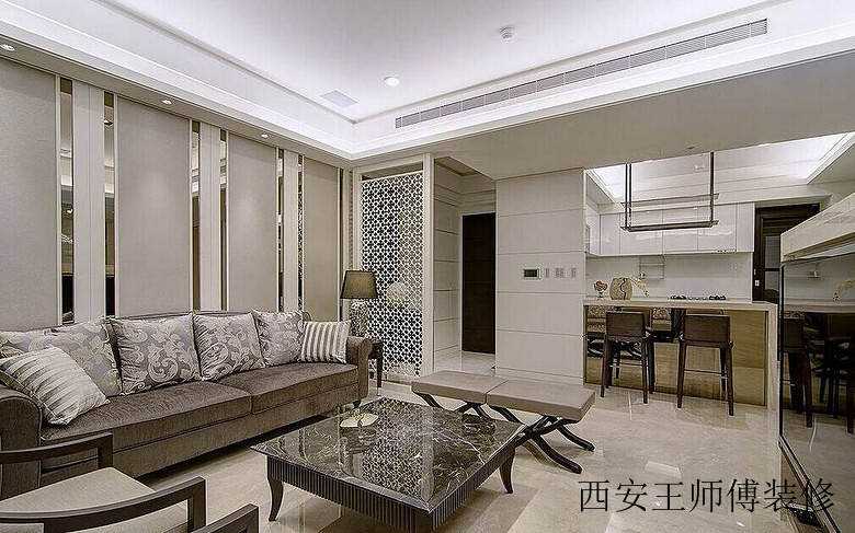 时尚简约现代客厅沙发背景墙设计