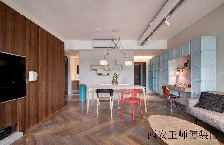 色彩混搭装饰公寓美图欣赏