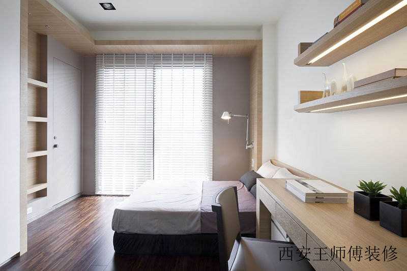 现代设计装修风格卧室窗帘装饰效果图