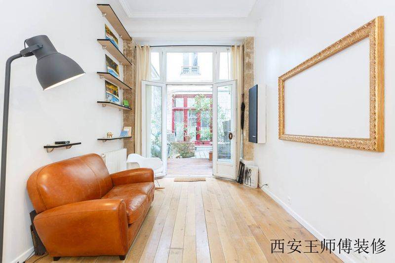 简约宜家小客厅背景墙效果图