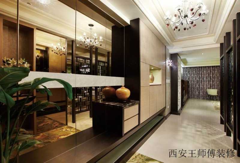 时尚潮流设计现代风格家居玄关装饰欣赏图