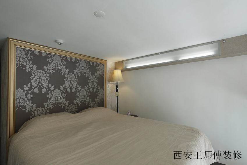 简约家居卧室床头背景墙设计