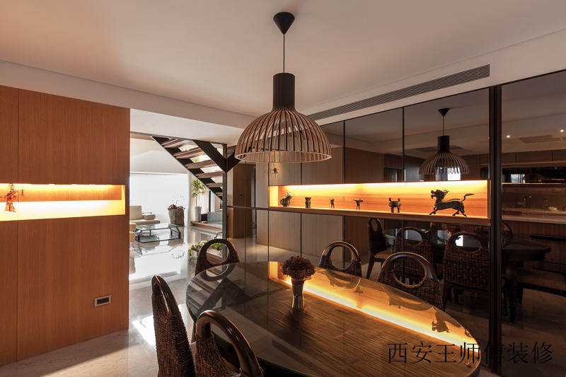 时尚现代家居餐厅效果图