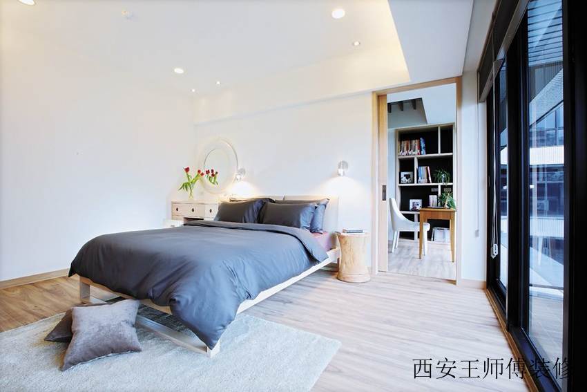 简约宜家自然风卧室装修图