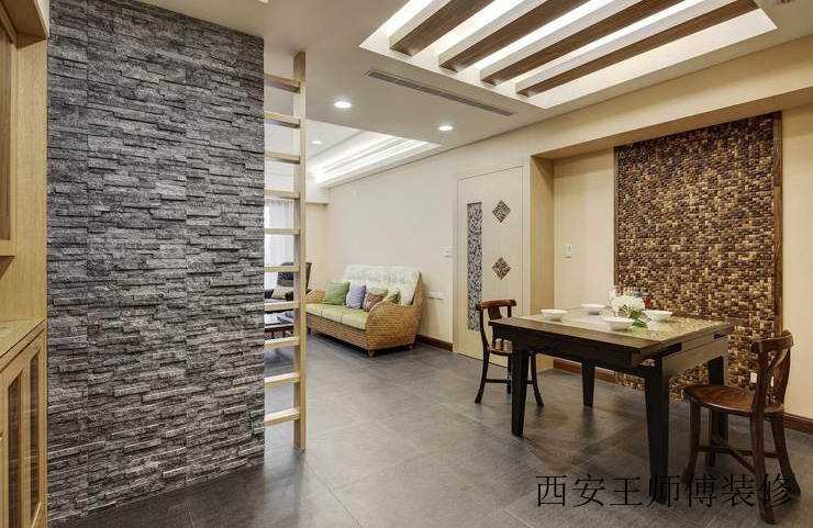 宜家自然风情家装隔断墙设计