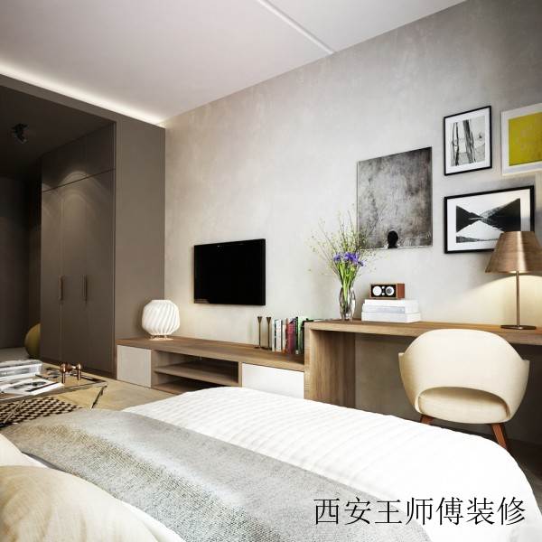 时尚创意现代家装书桌设计