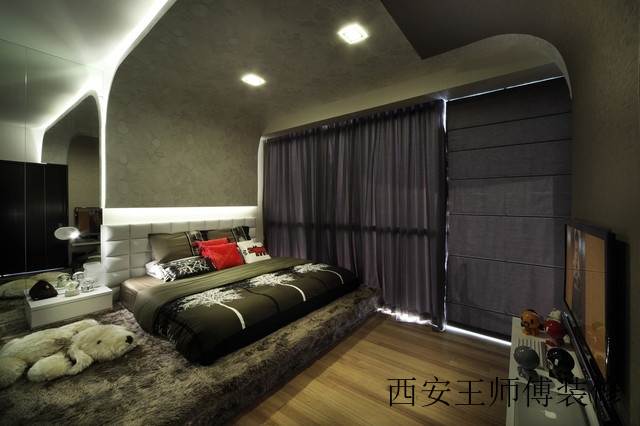 摩登创意现代卧室案例图