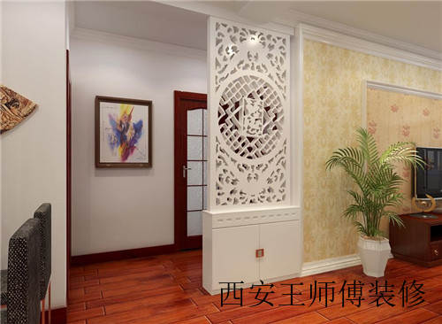 屏风隔断效果图 新颖隔断屏风打造时尚家居
