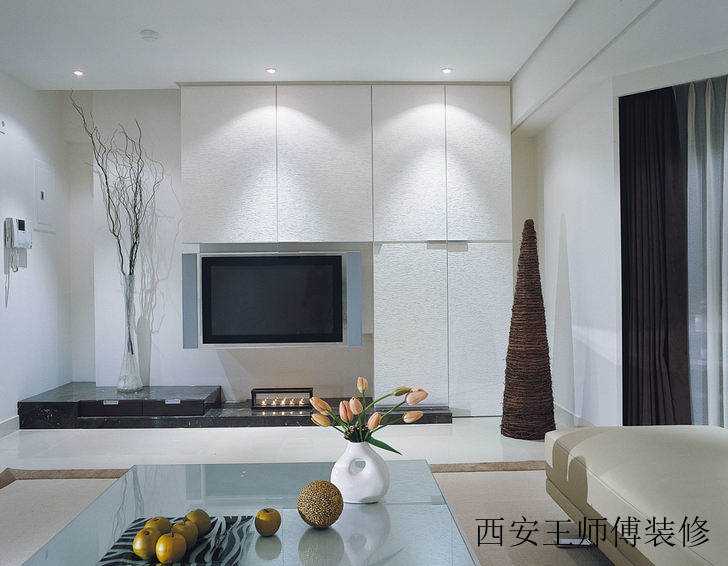 简约宜家电视背景墙设计