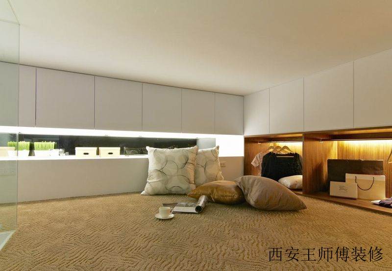 舒适现代风阁楼榻榻米效果图