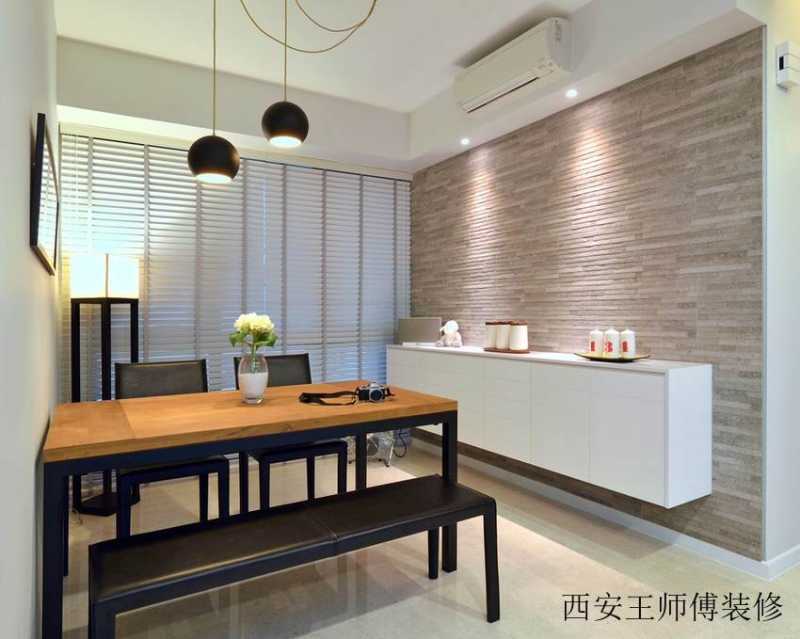 时尚现代设计餐厅装潢借鉴图