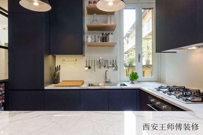 小户型家居橱柜北欧混搭风格装饰图
