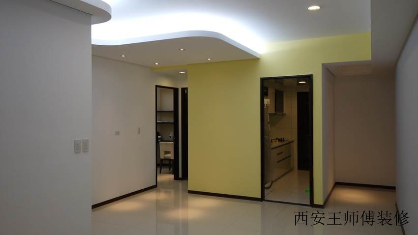 优雅现代家居过道背景墙欣赏