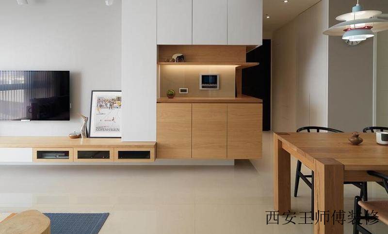 自然北欧风格小三居室内设计装修图