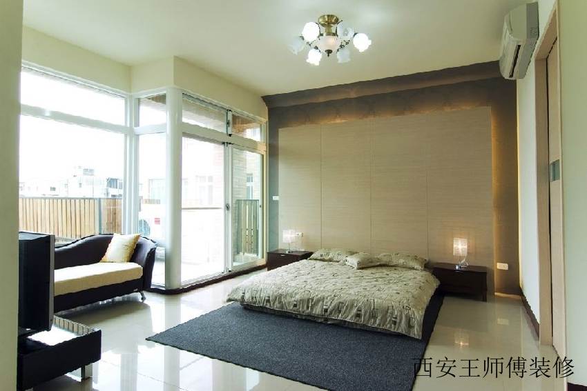 现代简约风格卧室设计装修效果图