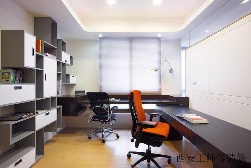 新古典风格书房设计装修图