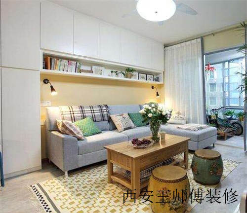 客厅沙发墙装修效果图 收纳沙发墙装修经验分享
