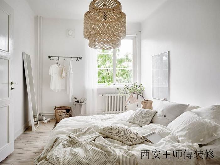 时尚自然北欧风格卧室装潢效果图