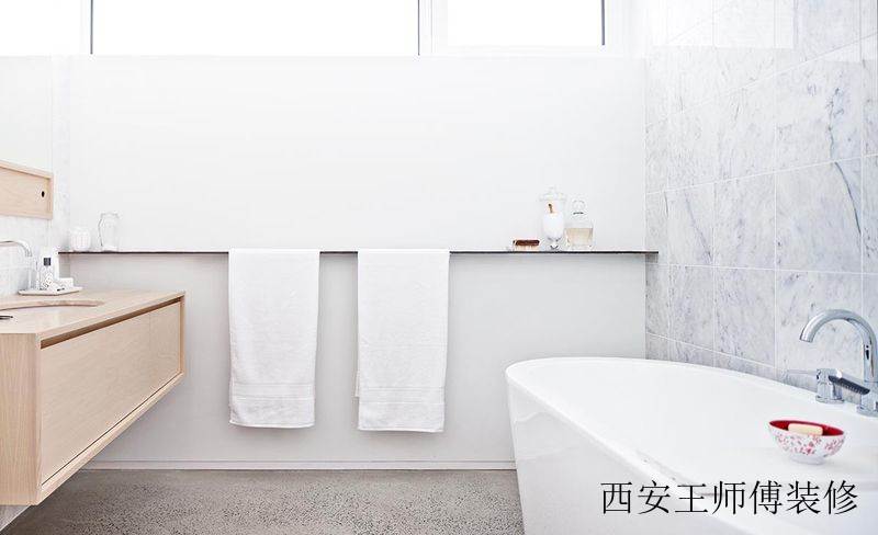 清新原木北欧简约卫生间设计装修图