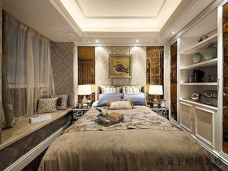 精致优雅欧式卧室装修欣赏图