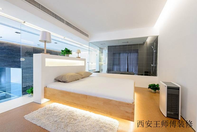 简约时尚复式主卧装修设计