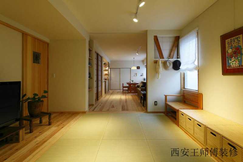 清雅幽静日式宜家客厅榻榻米设计