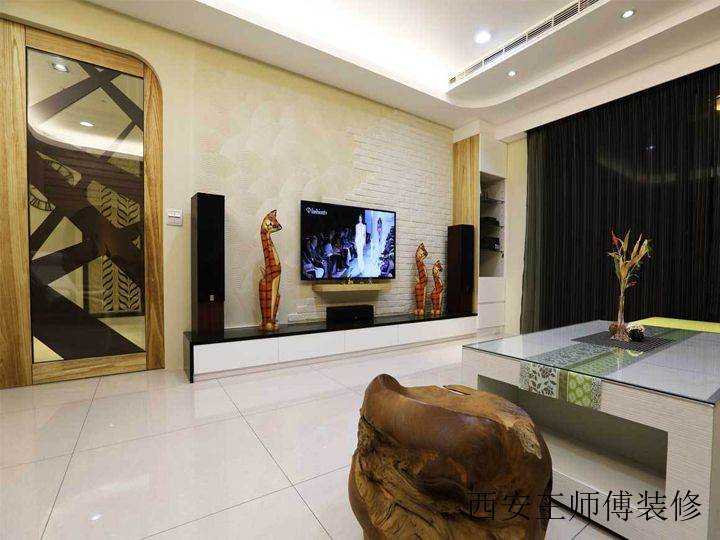 精简现代小户型单身公寓室内设计装潢图