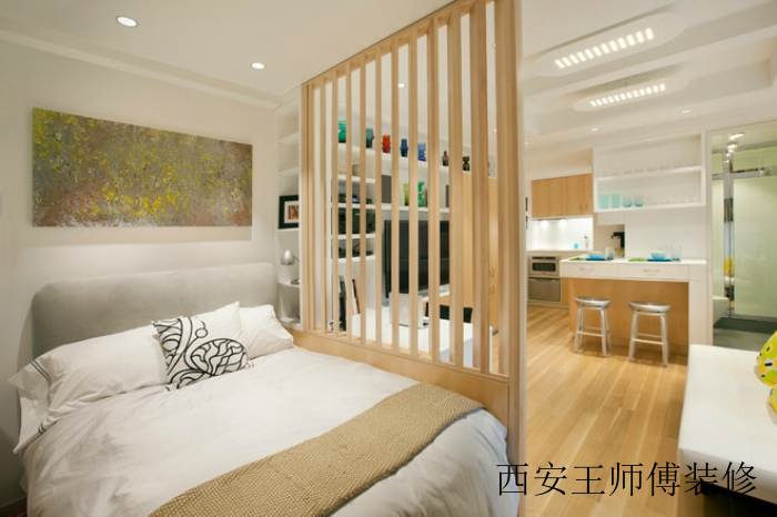 小清新日式家居隔断装饰图