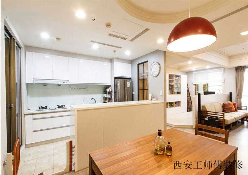 时尚简约设计 餐厨房吧台隔断图