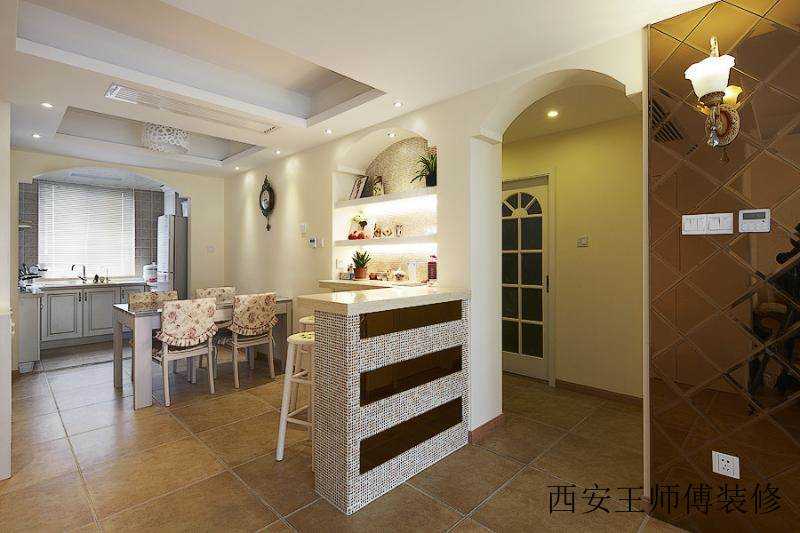 简欧田园家居吧台柜欣赏