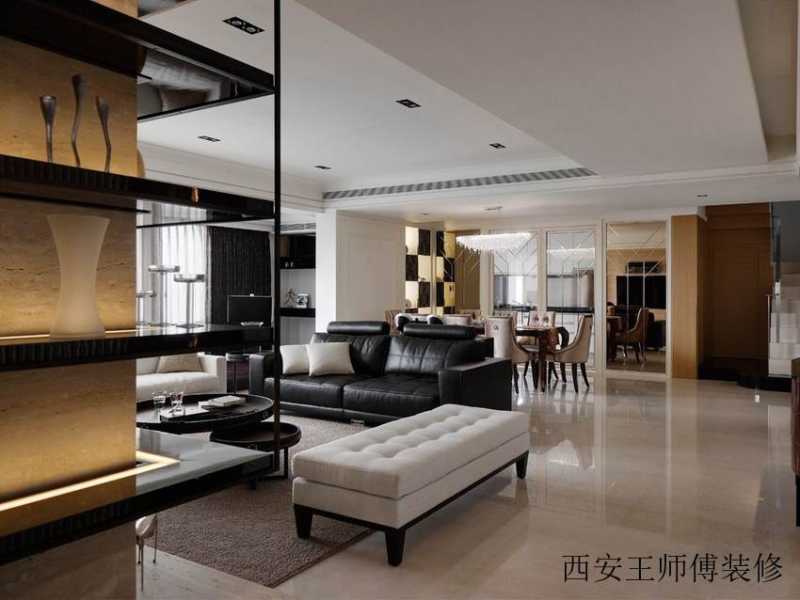 时尚豪华现代家庭过道欣赏