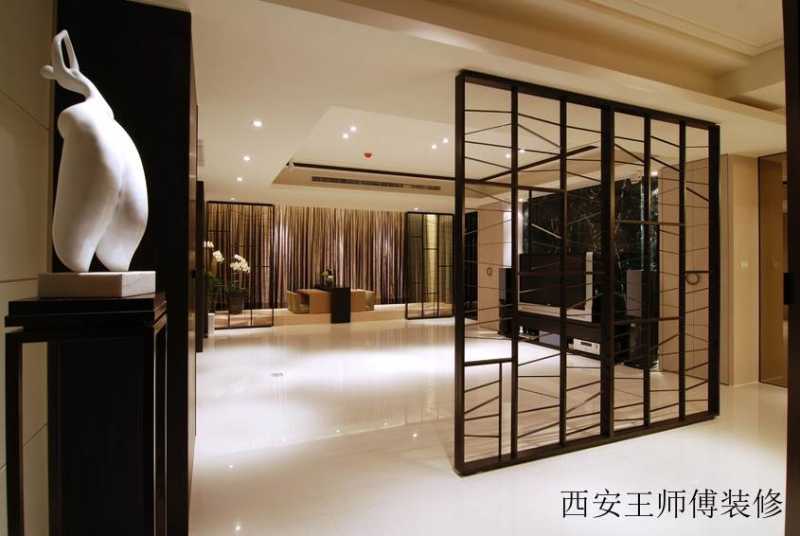 时尚都市简中式 客厅隔断欣赏
