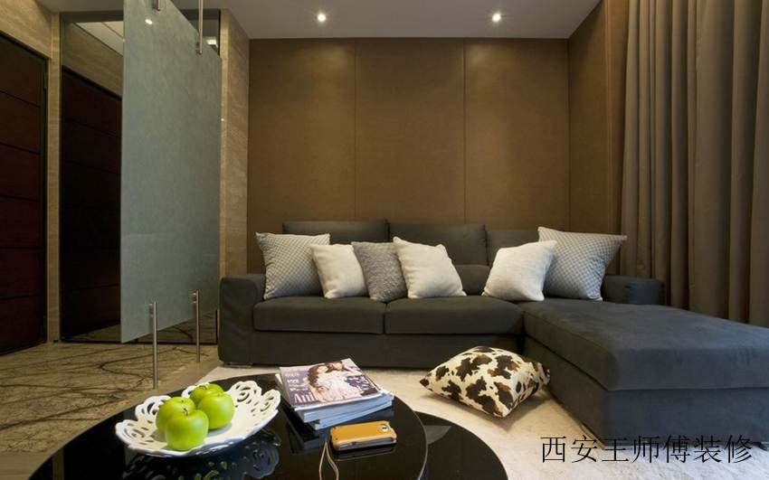 精品新古典别墅家装沙发背景墙效果图