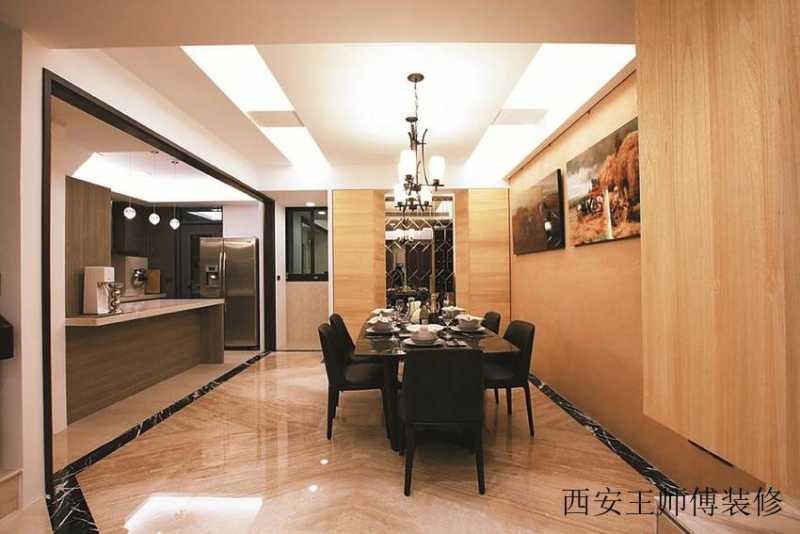 时尚后现代风家装餐厅设计装修图