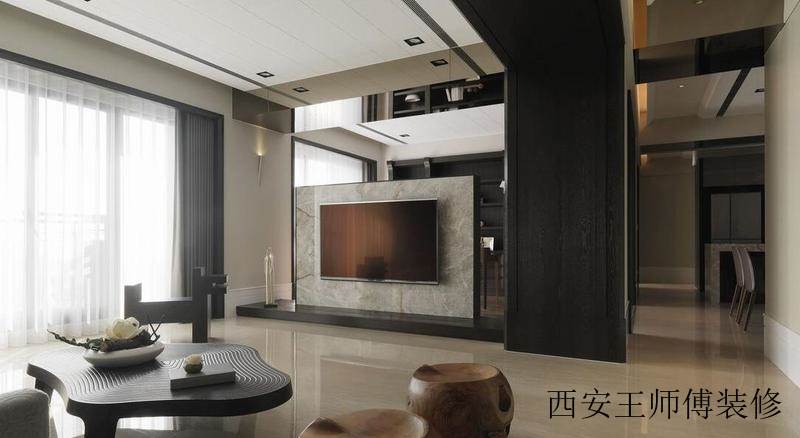 家装室内现代隔断设计装修效果图