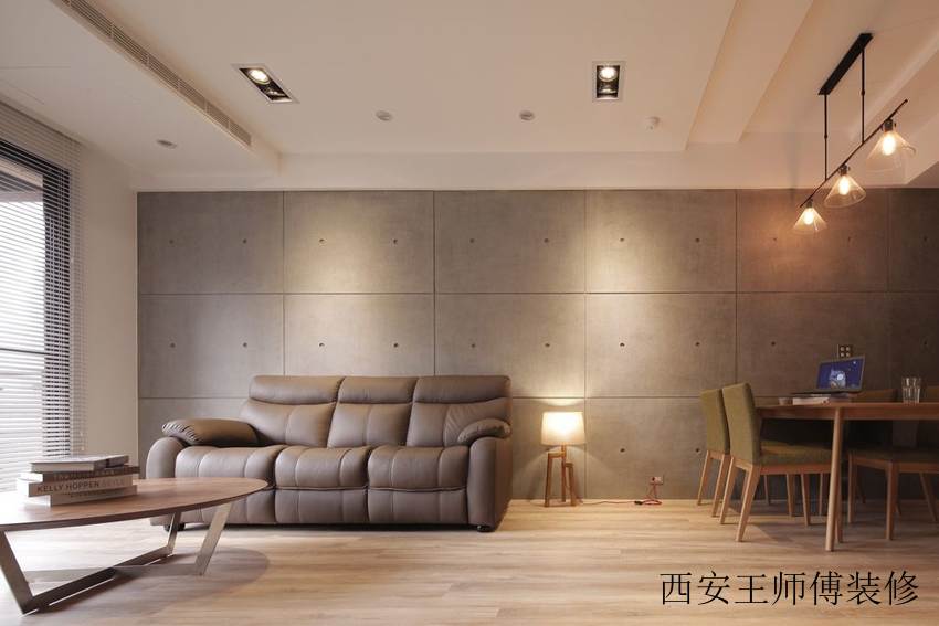 简约舒适日式风格客厅沙发布置