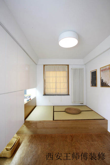 简单三居室日式风格榻榻米效果图