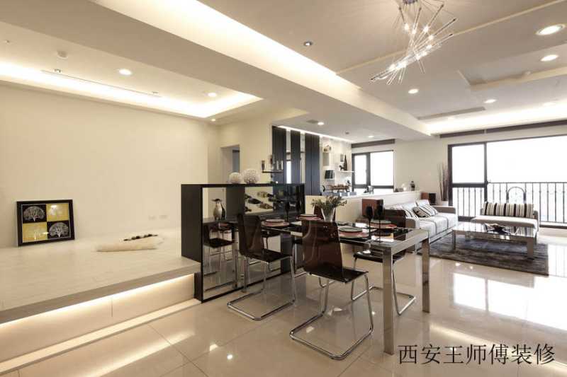 时尚现代设计餐厅装修图