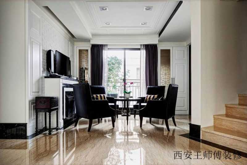 复式餐厅现代中式风装修图
