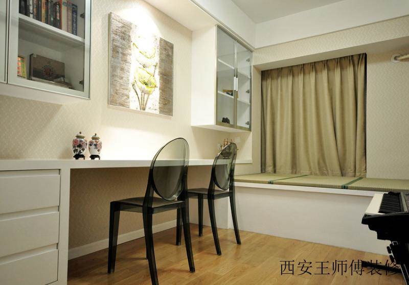 现代家居书房榻榻米设计
