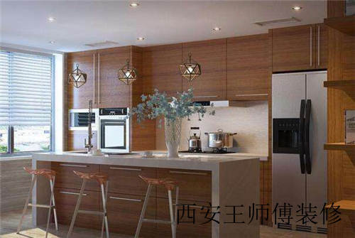 厨柜图片2017风格设计 常见材质的厨柜优缺点介绍
