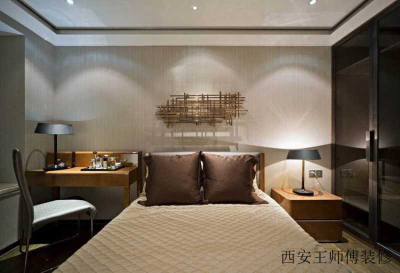 最新现代卧室软装装饰图