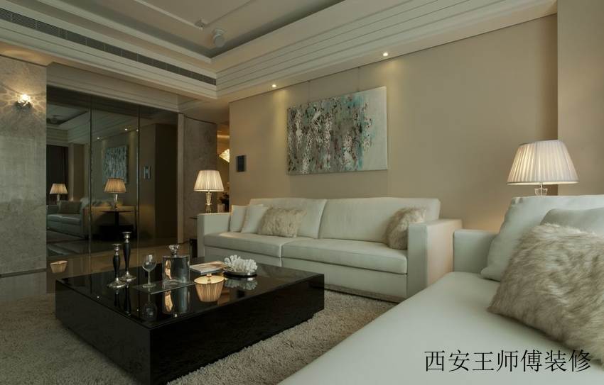 简约客厅沙发装修效果图