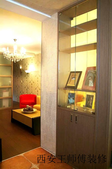 简约地中海家居展示柜设计
